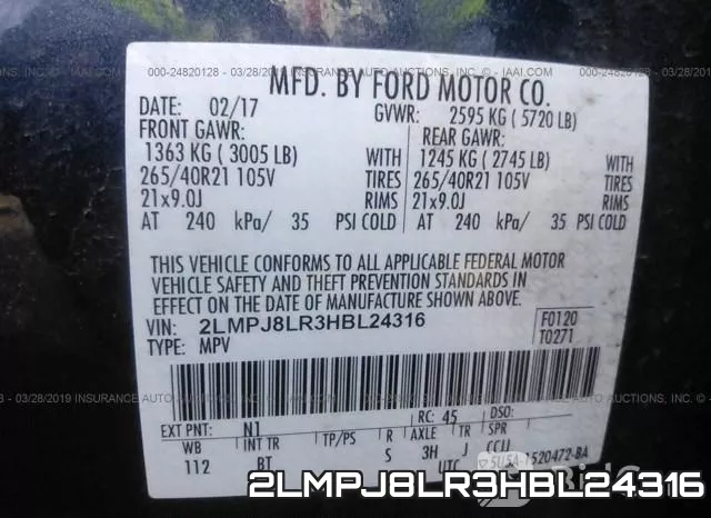 2LMPJ8LR3HBL24316 фото 10