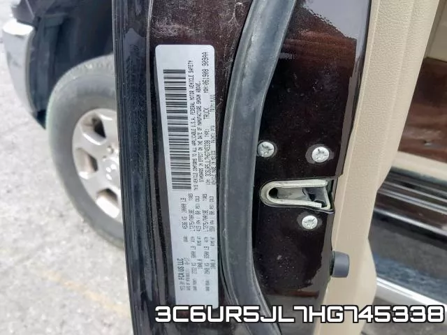 3C6UR5JL7HG745338 фото 2