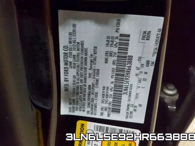 3LN6L5E92HR663888 фото 2