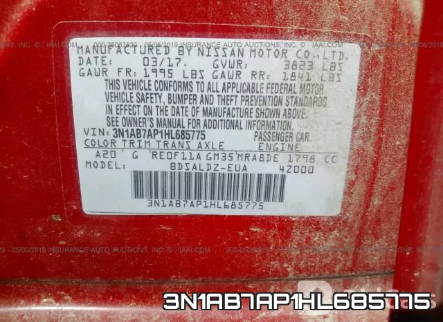 3N1AB7AP1HL685775 фото 10