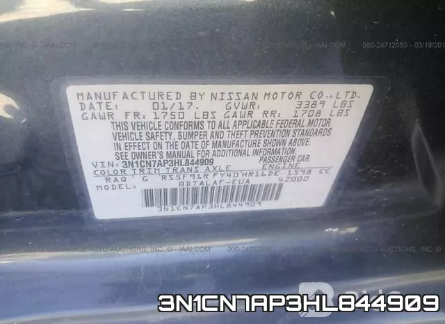 3N1CN7AP3HL844909 фото 10
