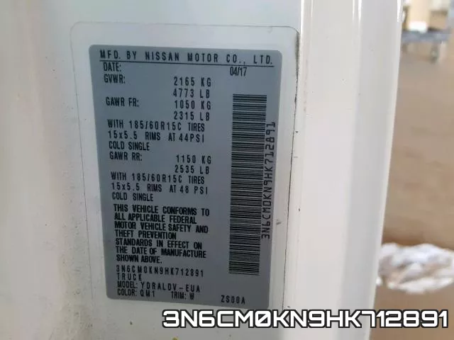 3N6CM0KN9HK712891 фото 2