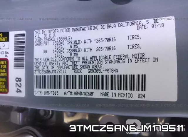 3TMCZ5AN6JM179511 фото 10