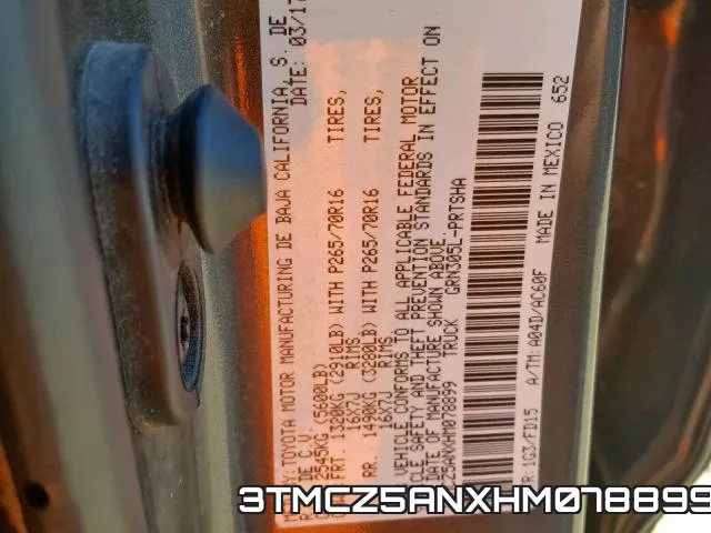 3TMCZ5ANXHM078899 фото 2