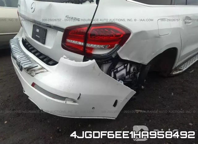4JGDF6EE1HA958492 фото 7