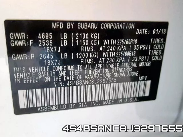 4S4BSANC8J3297655 фото 2