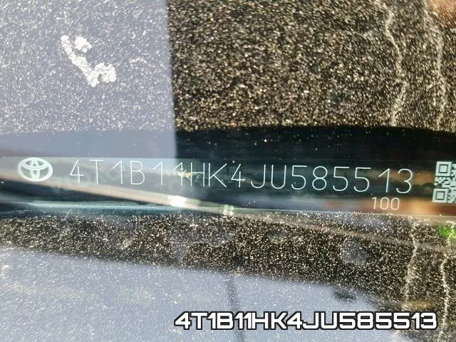 4T1B11HK4JU585513 фото 2