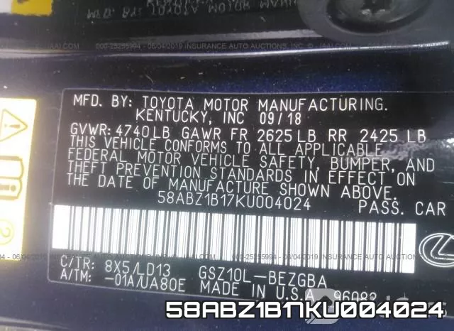 58ABZ1B17KU004024 фото 10