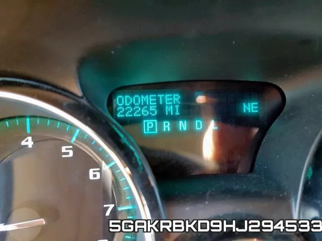 5GAKRBKD9HJ294533 фото 9