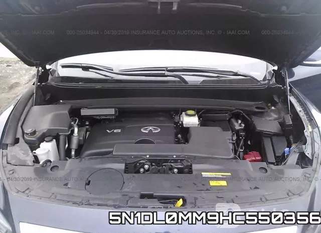 5N1DL0MM9HC550356 фото 2