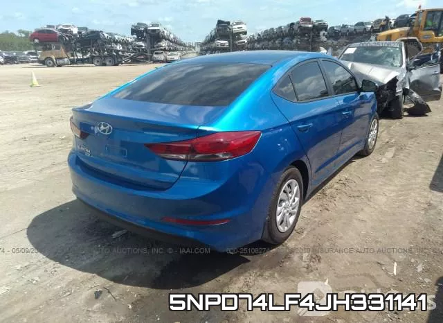 5NPD74LF4JH331141 фото 5