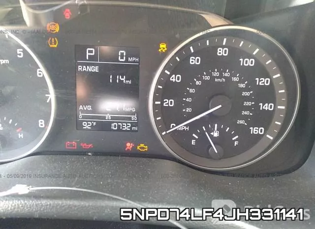 5NPD74LF4JH331141 фото 8