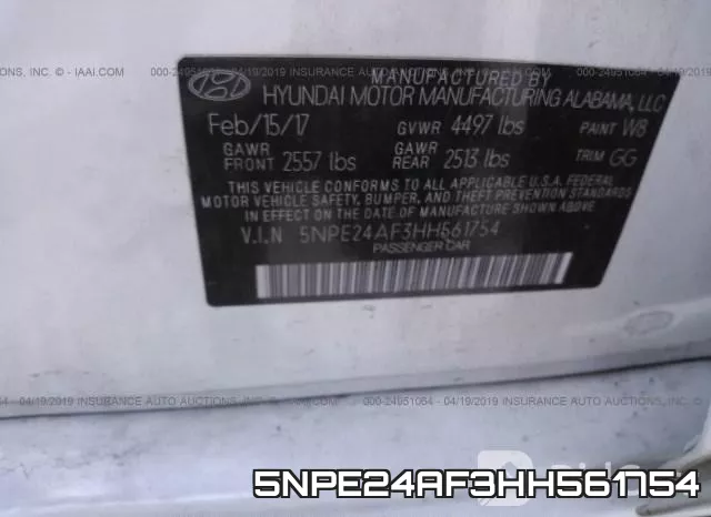 5NPE24AF3HH561754 фото 10
