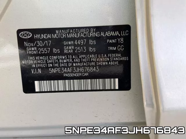 5NPE34AF3JH676843 фото 2