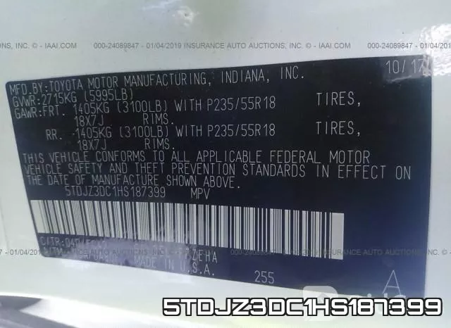 5TDJZ3DC1HS187399 фото 10