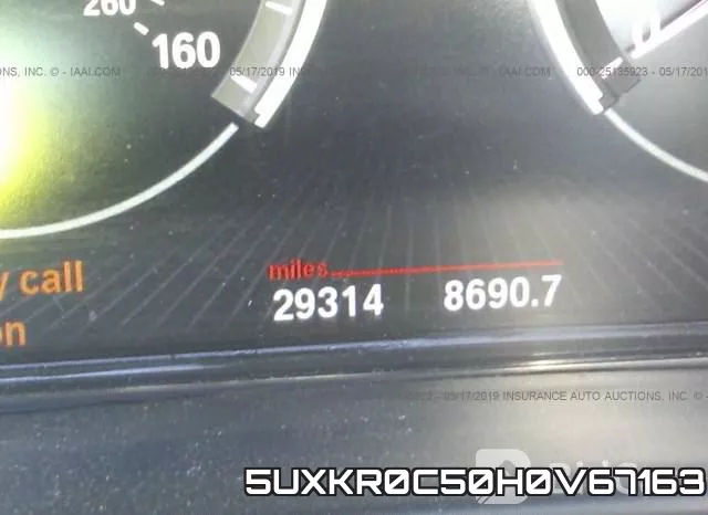 5UXKR0C50H0V67163 фото 8