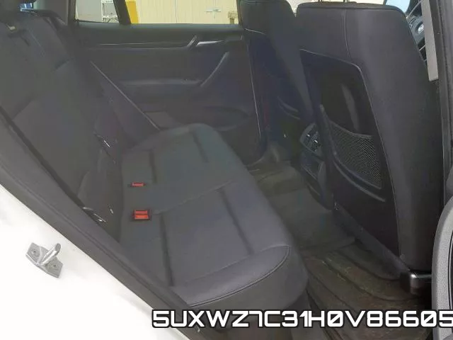 5UXWZ7C31H0V86605 фото 7