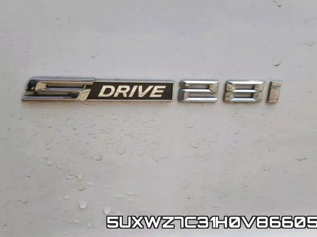 5UXWZ7C31H0V86605 фото 10
