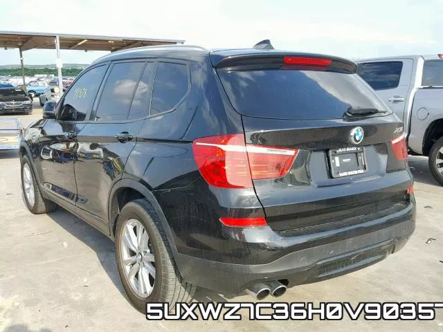 5UXWZ7C36H0V90357 фото 4