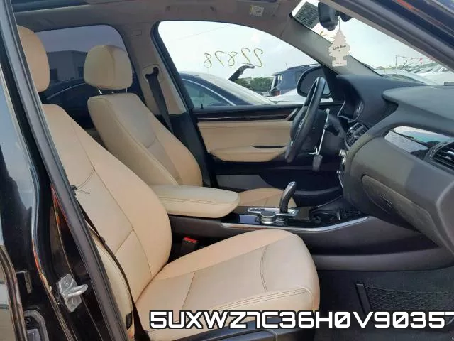 5UXWZ7C36H0V90357 фото 6