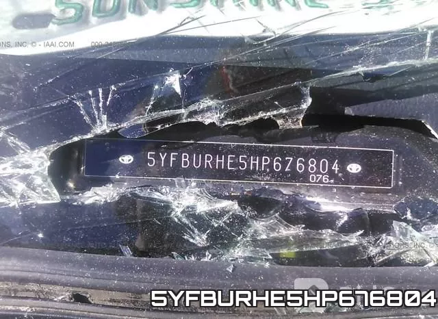 5YFBURHE5HP676804 фото 10