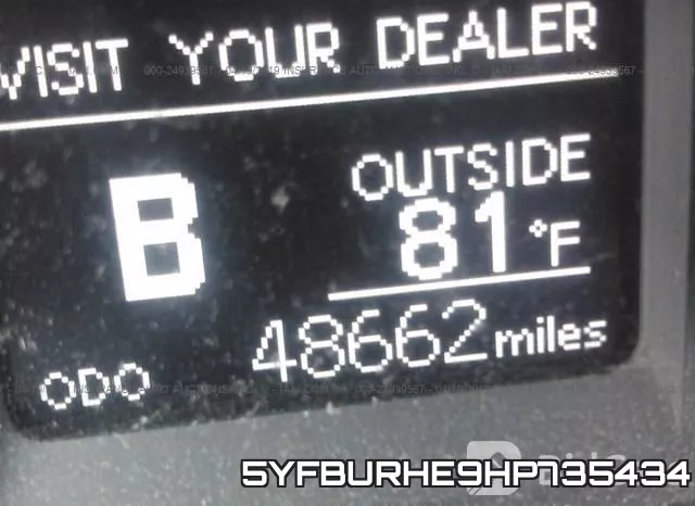 5YFBURHE9HP735434 фото 8