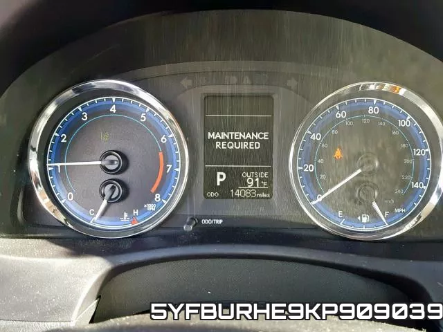 5YFBURHE9KP909039 фото 9