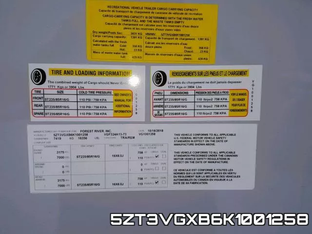 5ZT3VGXB6K1001258 фото 2