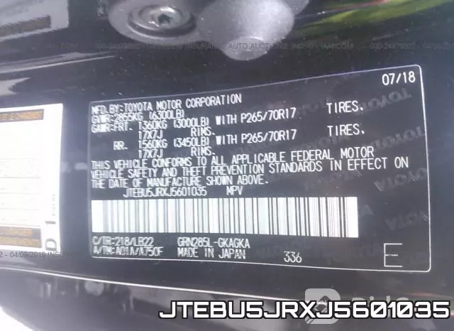 JTEBU5JRXJ5601035 фото 10