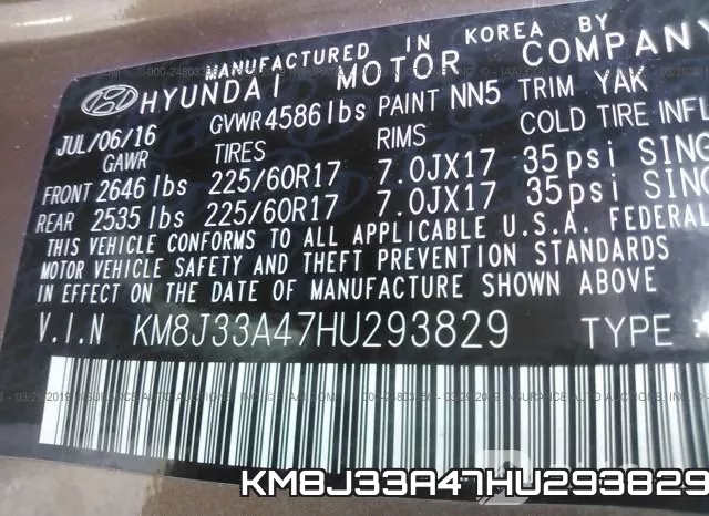 KM8J33A47HU293829 фото 10