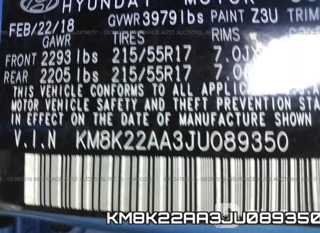 KM8K22AA3JU089350 фото 10