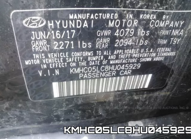 KMHC05LC8HU045929 фото 10