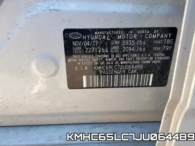 KMHC65LC7JU064489 фото 2