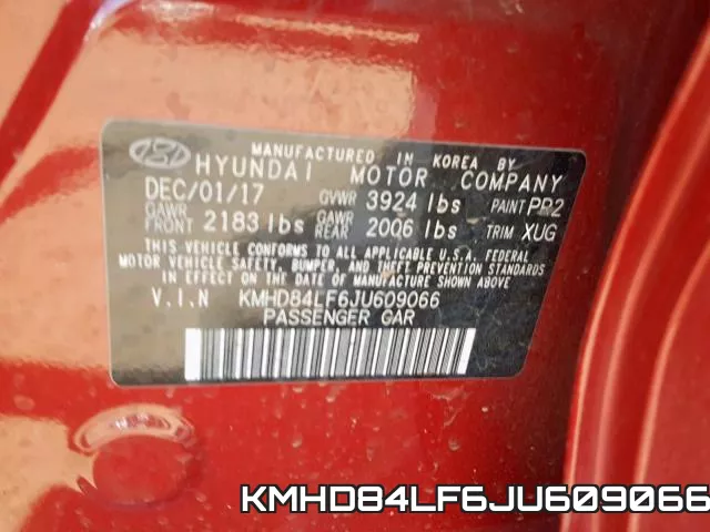 KMHD84LF6JU609066 фото 2