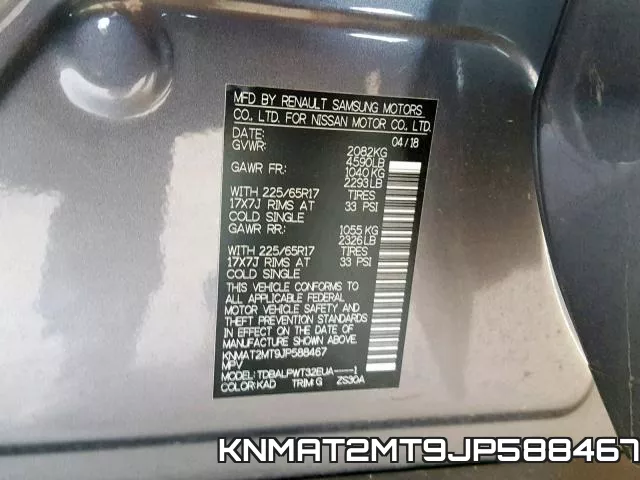 KNMAT2MT9JP588467 фото 2
