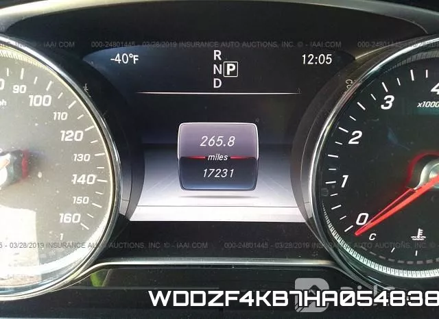 WDDZF4KB7HA054838 фото 8