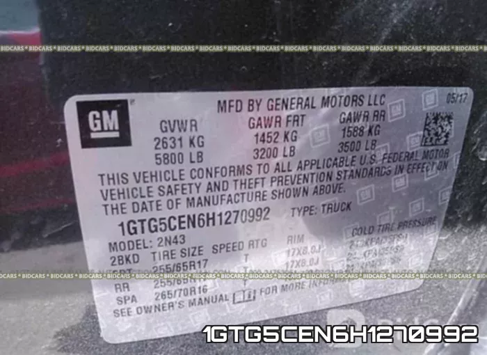 1GTG5CEN6H1270992 фото 10