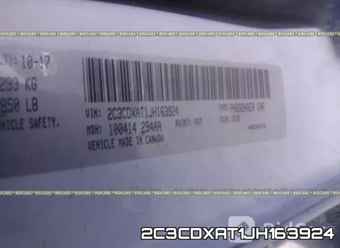 2C3CDXAT1JH163924 фото 10