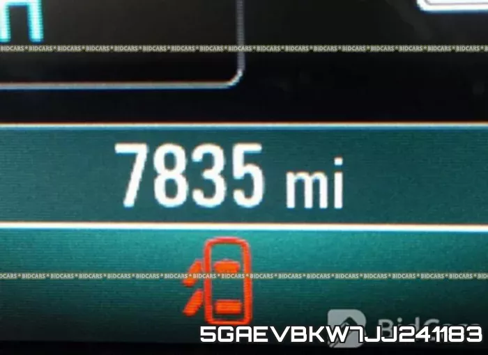 5GAEVBKW7JJ241183 фото 8