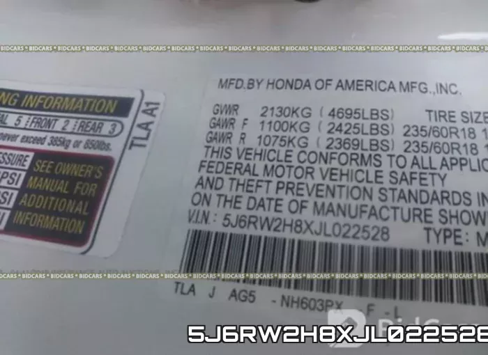 5J6RW2H8XJL022528 фото 10