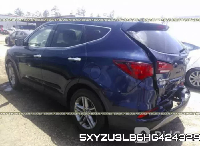 5XYZU3LB6HG424329 фото 4