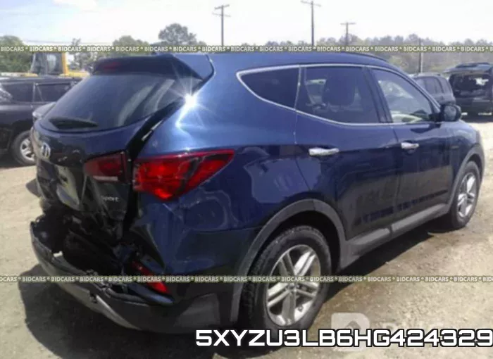 5XYZU3LB6HG424329 фото 5