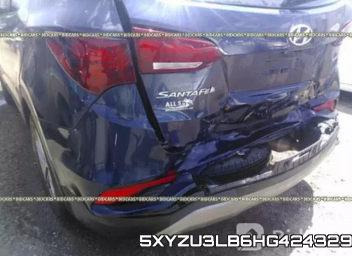 5XYZU3LB6HG424329 фото 7