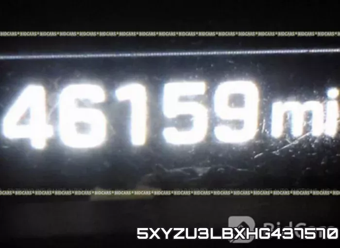 5XYZU3LBXHG437570 фото 8