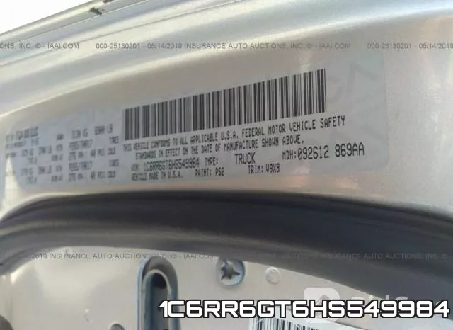 1C6RR6GT6HS549984 фото 10