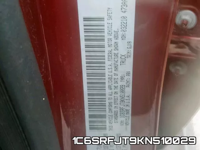 1C6SRFJT9KN510029 фото 2