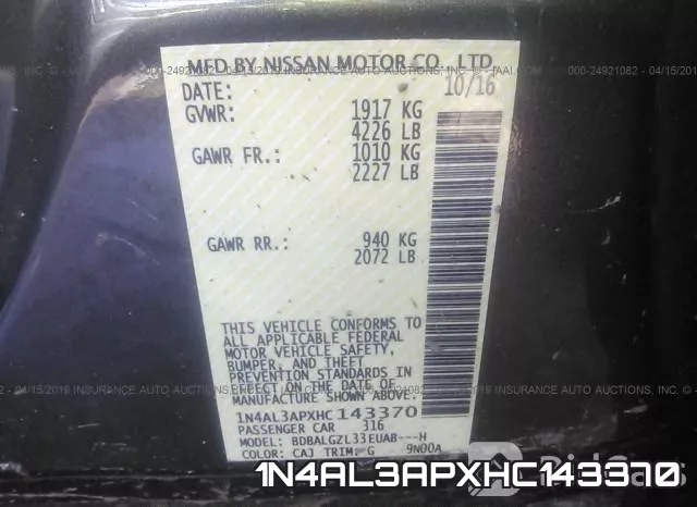 1N4AL3APXHC143370 фото 10
