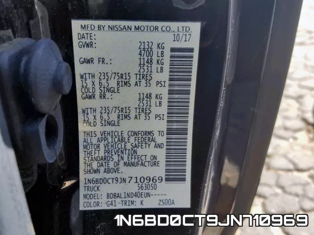 1N6BD0CT9JN710969 фото 2