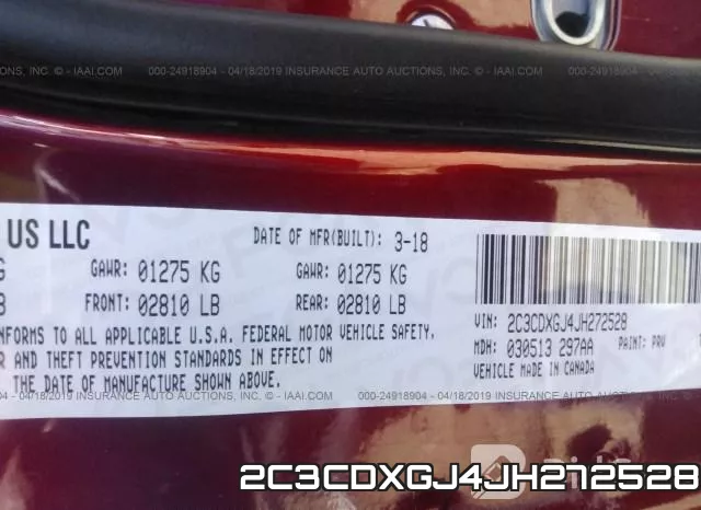 2C3CDXGJ4JH272528 фото 10
