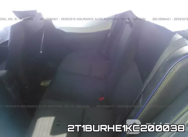 2T1BURHE1KC200038 фото 9
